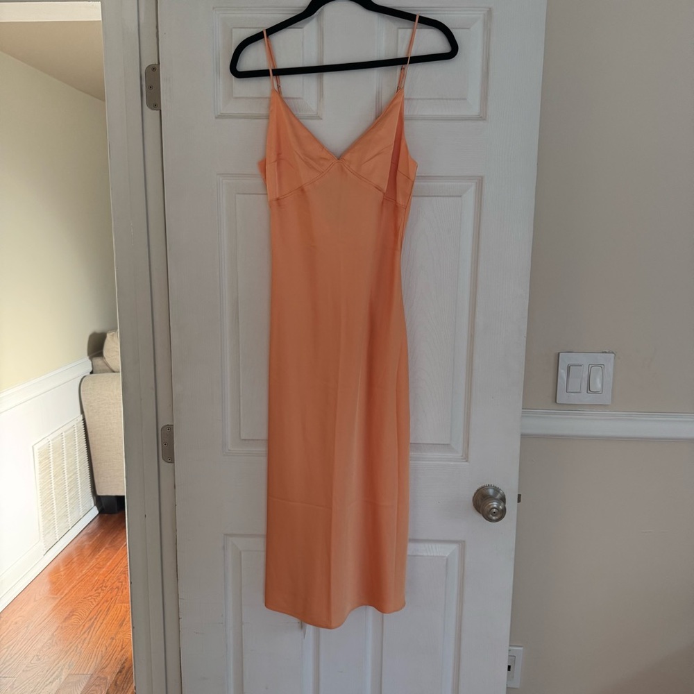Abercrombie & Fitch Peach Slip Dress